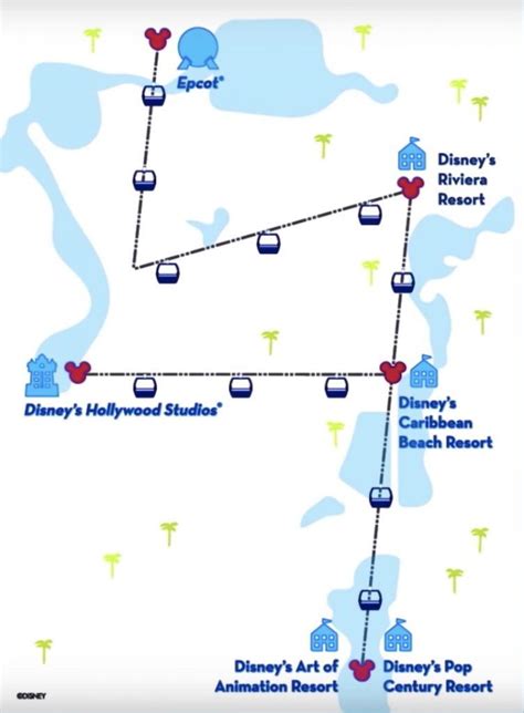 Disney Worlds 10 Km Long Gondola Transit System Now Open Photos