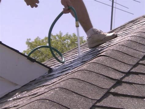 Get someone to help you by going outside and running the hose over the roof while you are inside around the area (s) you suspect the roof leak is coming from. Top 10 Roofing Tips | DIY