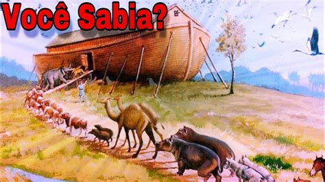 Animais Entrando Na Arca De Noé