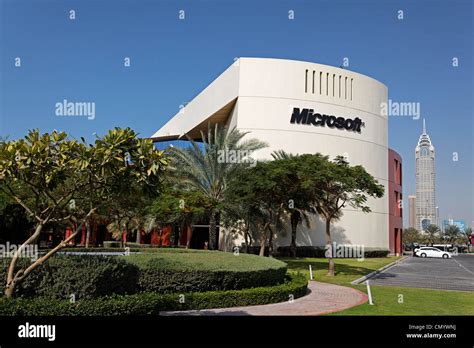 Microsoft Office In Dubai Internet City United Arab Emirates Stock
