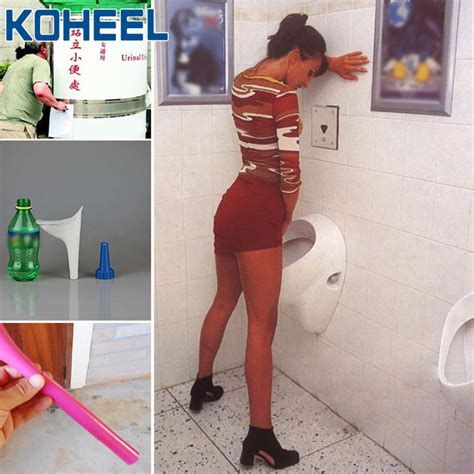 High Quality Portable Women Camping Urine Device Funnel Urinal Female