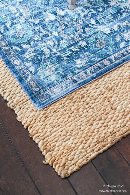 How To Layer Rugs Like A Pro Design Tips By A Blissful Nest Layered