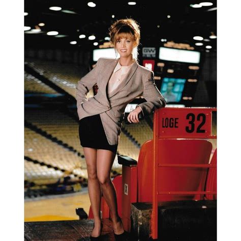 Jeanie Buss 8x10 Photo LA Lakers Basketball May 1995 Playbabe Magazine