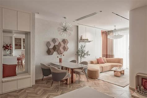 Modern Minimalist Korean Style Interior Design For Condominium In