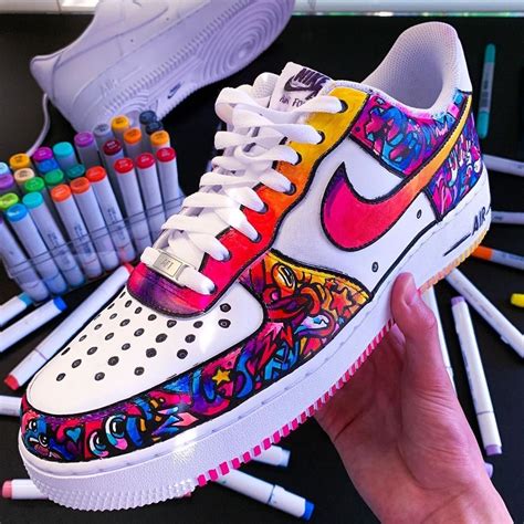 This Limited Hype Custom Nike Air Force One Shoe Is Handmade And Hand