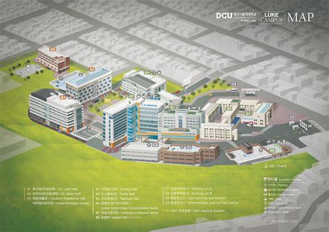 Daegu Catholic University Campus Map