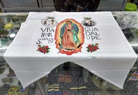 Bandera Estandarte Virgen De Guadalupe X Cms Guadalupana En Venta