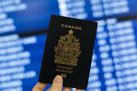 Free Canadian Passport In Hand Image Stunning Photography