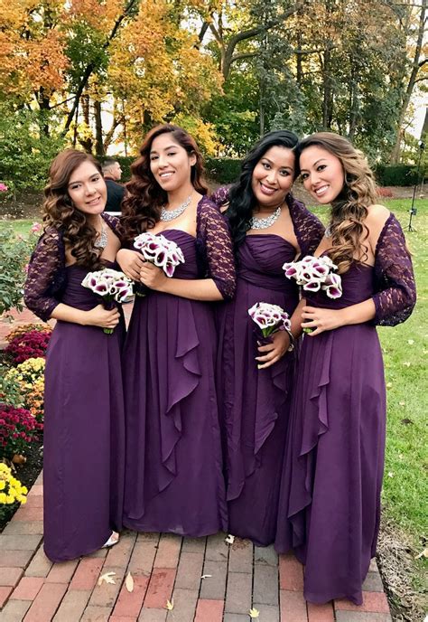 Bridesmaid Shawls Set Of 4 Purple Bridesmaid Shawls Plum Wedding