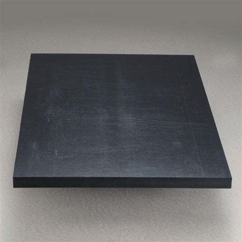 Color Coated Square Black Delrin Sheet Thickness 10mm To 50mm Size