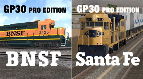 Gp30 Pro Edition Bnsf Santa Fe Sets