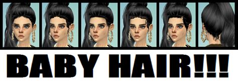 Baby Hair By Bebebrellits Sims 4 Nexus