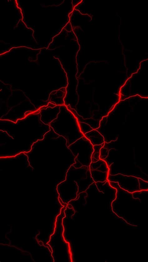 Red And Black Lightning Wallpapers Wallpaper Cave