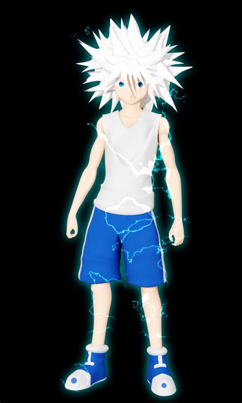 Killua Godspeed By Zeroccorez On Deviantart