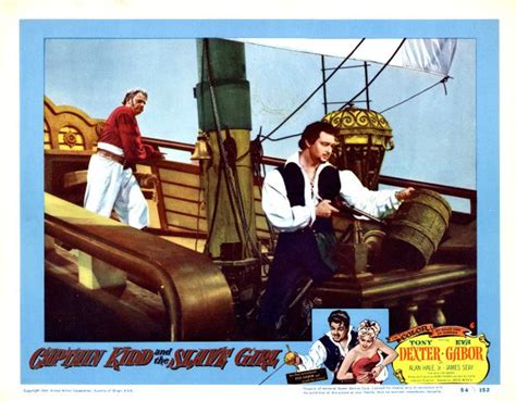 West Of Zanzibar Lobby Card Starring Anthony Steel And Sheila Sim