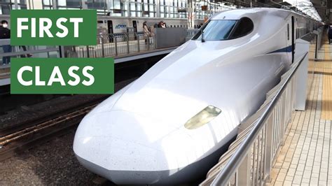 Is Green Car Worth It On The Shinkansen Bullet Train In Japan Youtube