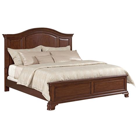 Kincaid Furniture Hadleigh Traditional Queen Arched Panel Bed Lindys Furniture Company