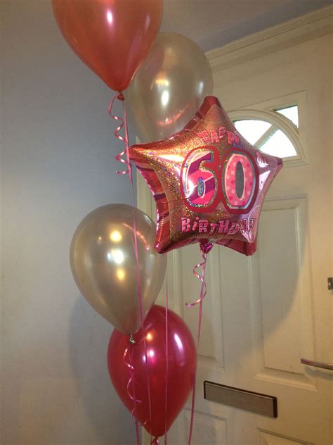| gullicks florist in salisbury. 60th birthday balloon bouquet Facebook.com/loveblossomsuk ...