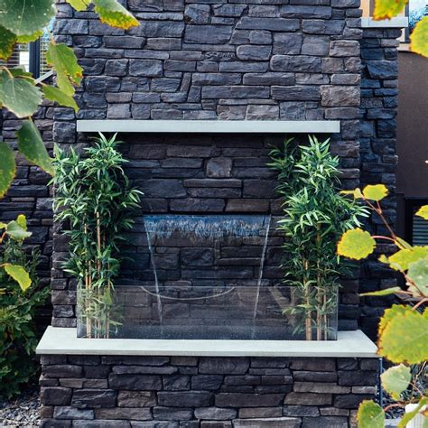 How To Build A Stone Water Wall Builders Villa