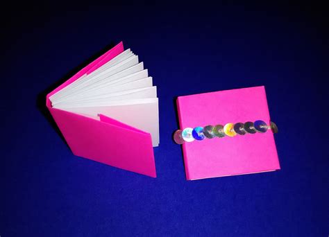 Origami Modular Mini Books Mini Diary Diy Valentines T Mini