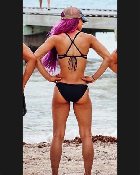 Sasha Banks Ass In A Bikini