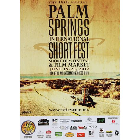 2012 palm springs international shortfest poster destination psp