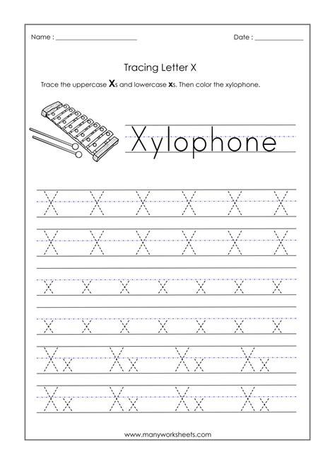 Letter Tracing Worksheets X Dot To Dot Name Tracing Website