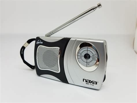 Amfm Mini Pocket Radio With Built In Speaker Naxa Electronics