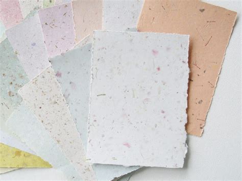 Handmade Paper Upcycled Paper Eco Friendly Recycled Paper Approximately
