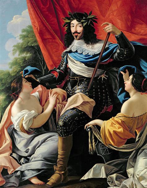 Louis Xiii Painting By Simon Vouet Fine Art America
