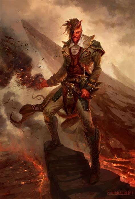 Tibalt The Fiend Blooded By One Vox Character Art Mtg Art Fantasy Characters