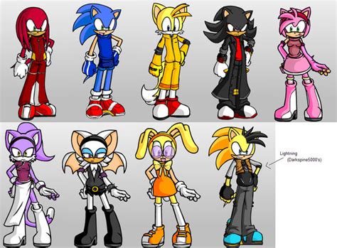Sonic Character Redesign By Kb Maverickhunter On Deviantart