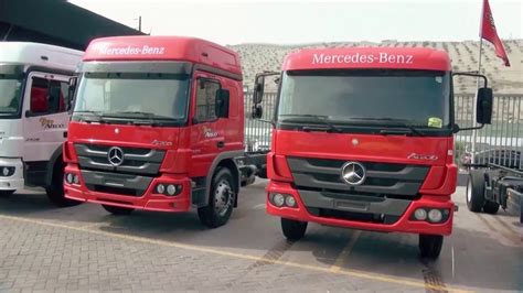 Divemotor Presenta La LÍnea De Camiones Medianos Mercedes Benz Youtube