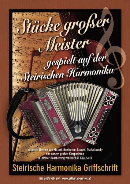 Stücke Großer Meister Steirische Harmonika Noten Limex Center Allgäu