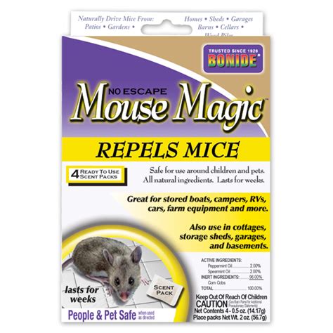 How much does orkin cost? Bonide Mouse Magic - Mouse Repellent 4 pack