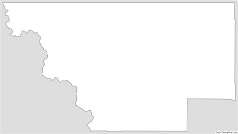 Map Of Glacier County Montana Địa Ốc Thông Thái