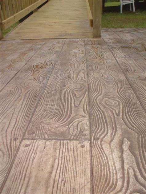 Photos videos slideshows of stamped concrete patio designs. Stamped Concrete Cost - pictures, photos, images | Wood ...
