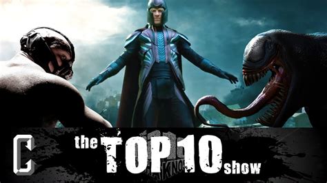 The Top 10 Superhero Villains The Top 10 Show Youtube