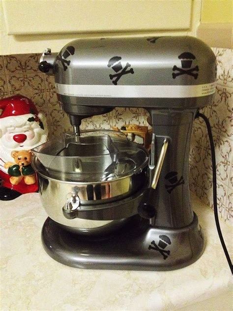 The eclectic recipes in this book will hopefully inspire even the most reluctant cook to use the kitchenaid® artisan® stand mixer almost every day! My new ROCKin' #KitchenAid mixer! | Kitchen aid, Mixer ...