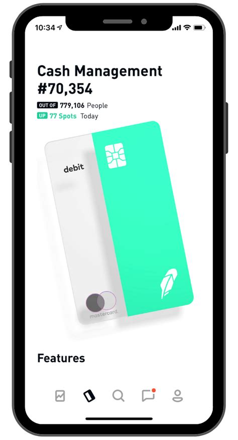 Tap the account tab (person icon) in the bottom right corner (if you're an android user, tap the menu icon in the top right corner) tap transfers. Robinhood Debit Card - Visa Card