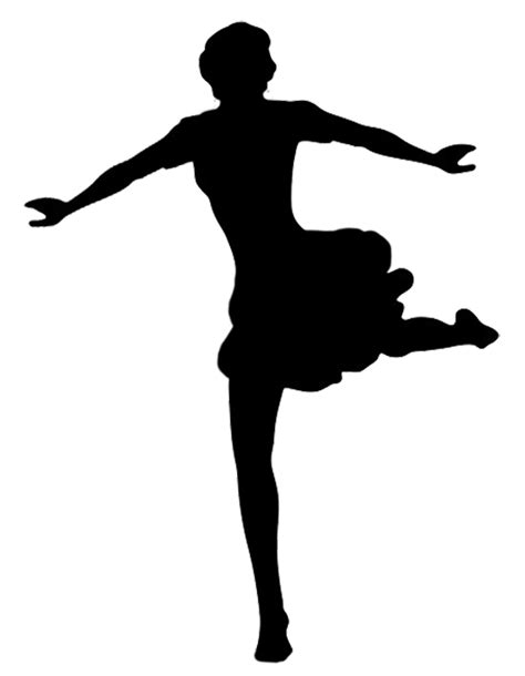 Ballet Dancer Silhouette Clip Art Dance Png Download 531684 Free