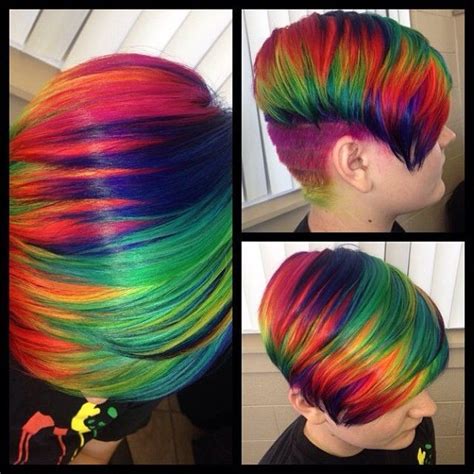 Manic Panic Rainbow Hair By Ursula Goff Rainbow Hair Color Vibrant