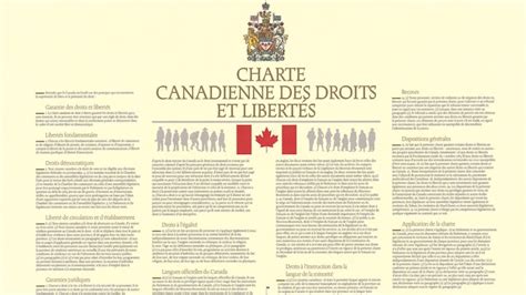 Trop Peu De Canadiens Connaissent Bien La Charte Des Droits Et Libertés Radio Canada