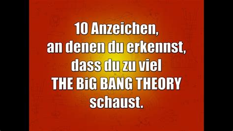 10 anzeichen an denen du erkennst dass du zu viel the big bang theory schaust youtube