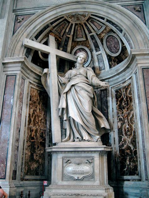 Saint Helena Bernini Saint Peters Basilica Rome With Images