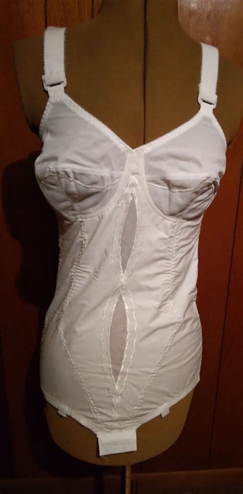 vintage playtex i can t believe it s a girdle all in one body suit shaper 38b ebay