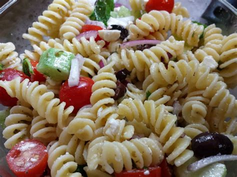 .pasta salad with mayo with detailed photo and video recipe. Hines-Sight Blog: Easy No-Mayo Pasta Salad Recipe for a Crowd #recipes