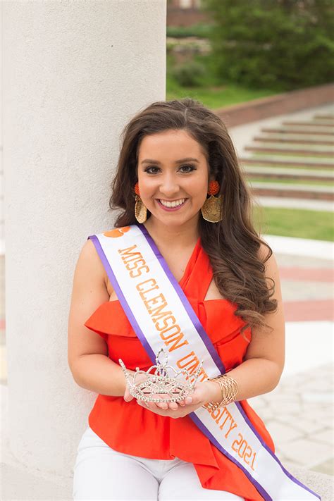 miss clemson university pageant 2024 schedule renae charlene