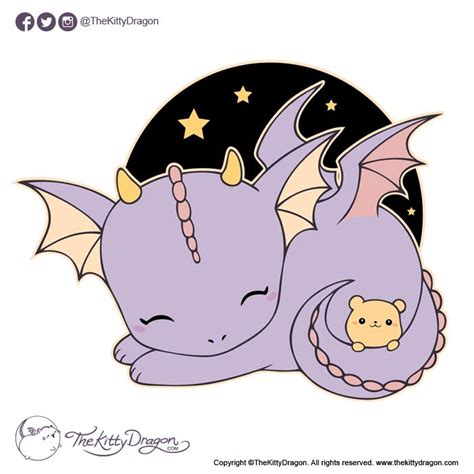 Thekittydragon Shop Redbubble Baby Dragons Drawing Cute Dragon