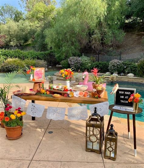 Tropical Palm Springs Fiesta Karas Party Ideas In 2021 Spring